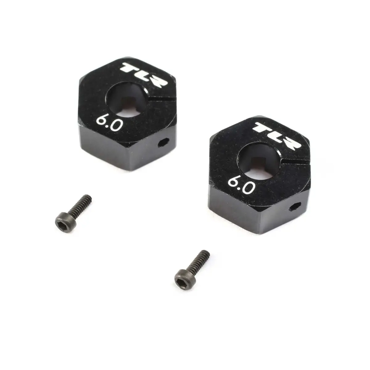 Tlr Aluminium Wheel Hex: 12X6.0Mm (2) 1