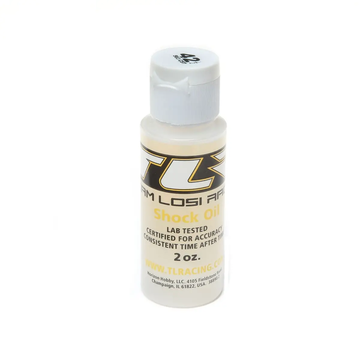 Tlr Silicone Shock Oil 42.5Wt 2Oz 1