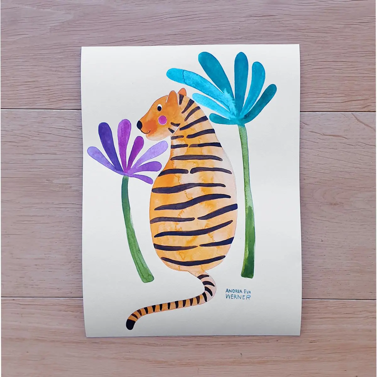 Originalbild *Tiger 2* 1