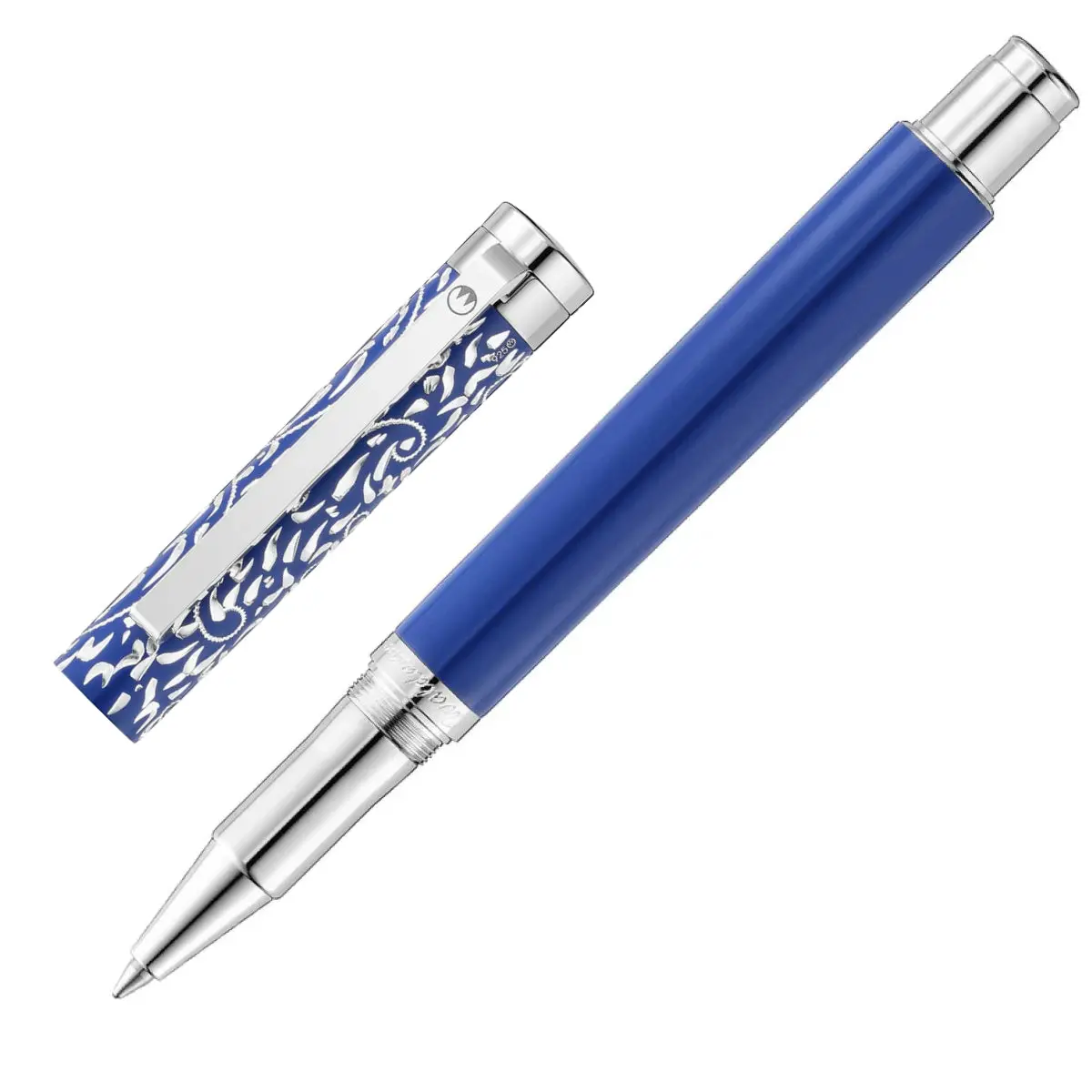 Waldmann, Tintenroller Xetra Vienna Special Ed. Handgravur, Blau 1