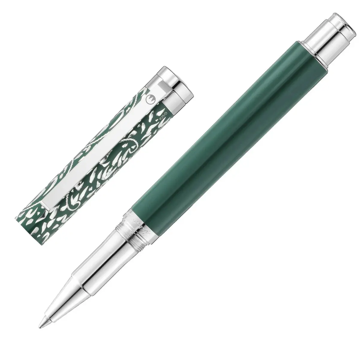 Waldmann, Tintenroller Xetra Vienna Special Ed. Handgravur, Grün 1