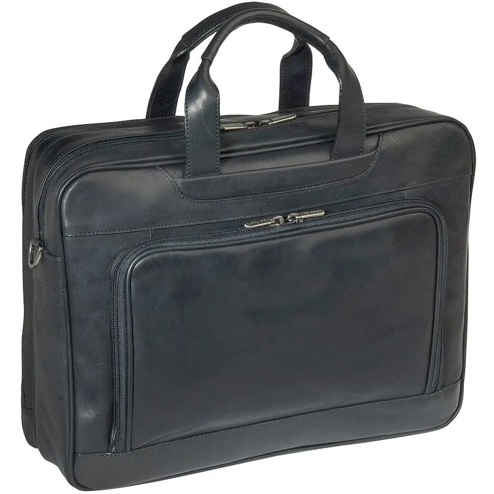 Tony Perotti, Aktentasche Vegetale, Laptoptasche 2 Fächer, 42Cm, Schwarz 1