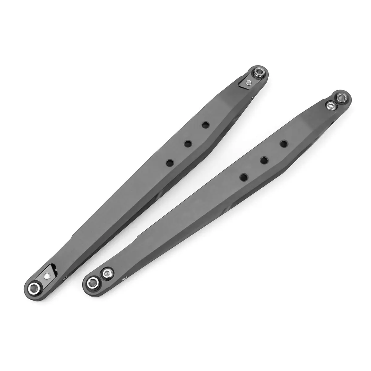 Vanquish Aluminum Trailing Arms: Yeti (Grey Anodized) 1