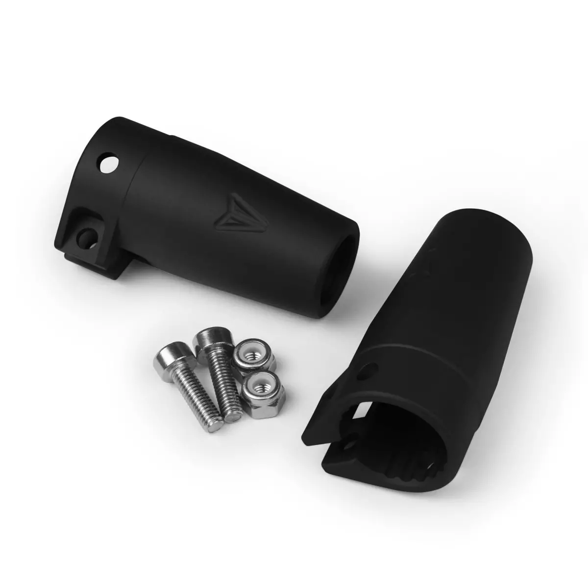 Vanquish Aluminum Clamping Lockouts: Wraith/Yeti (Black Anodized) 1