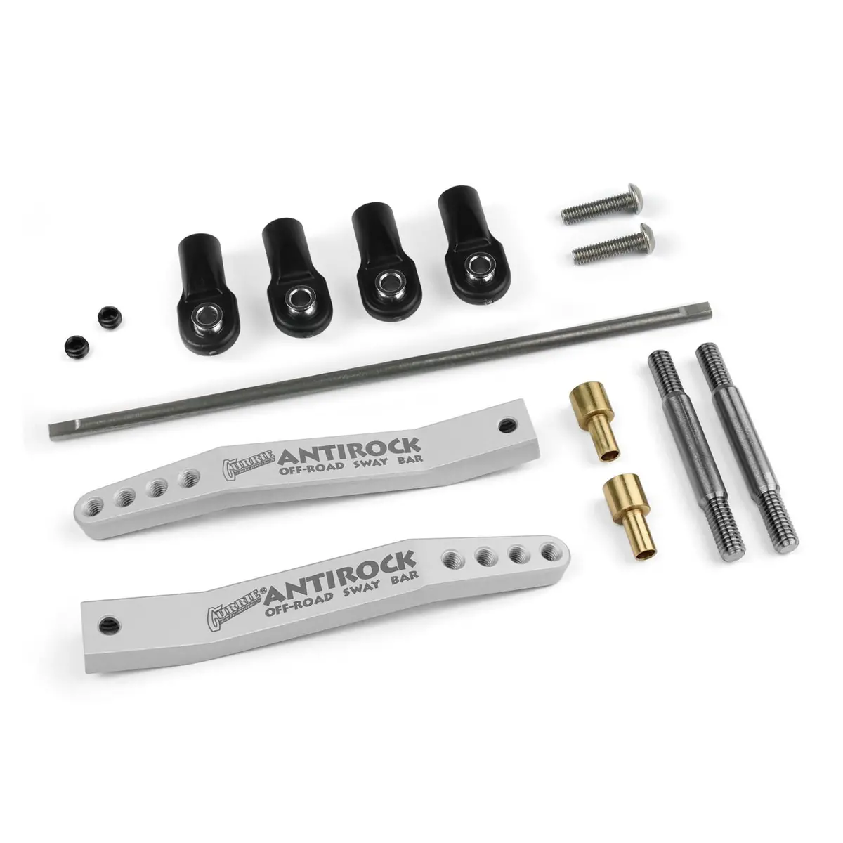 Vanquish Currie Antirock Sway Bar V2: Yeti (Clear Anodized) 1