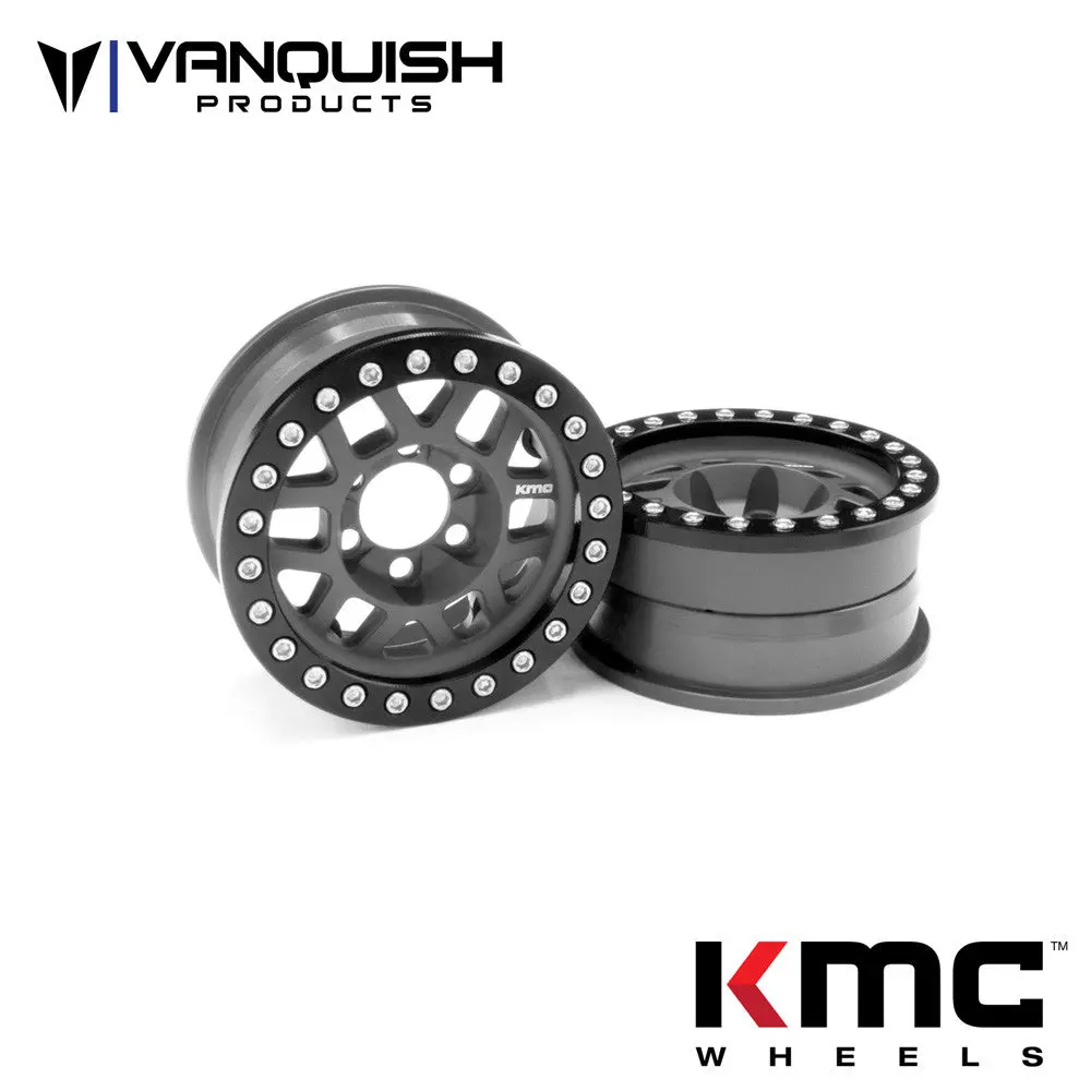 Vanquish 1.9” Xd229 Machete Beadlock Rim (Grey) 1