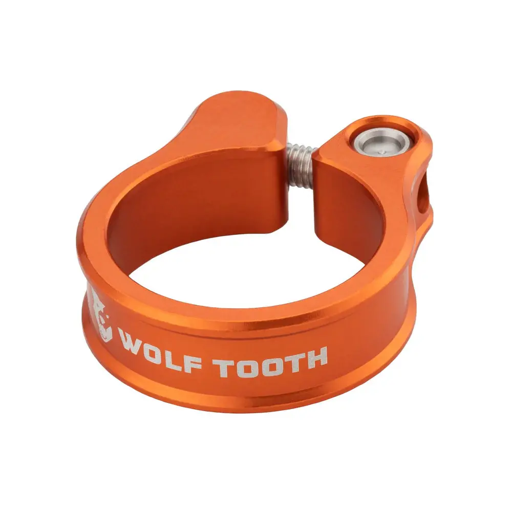 Wolf Tooth Seatpost Clamp 31.8Mm (Orange) 1
