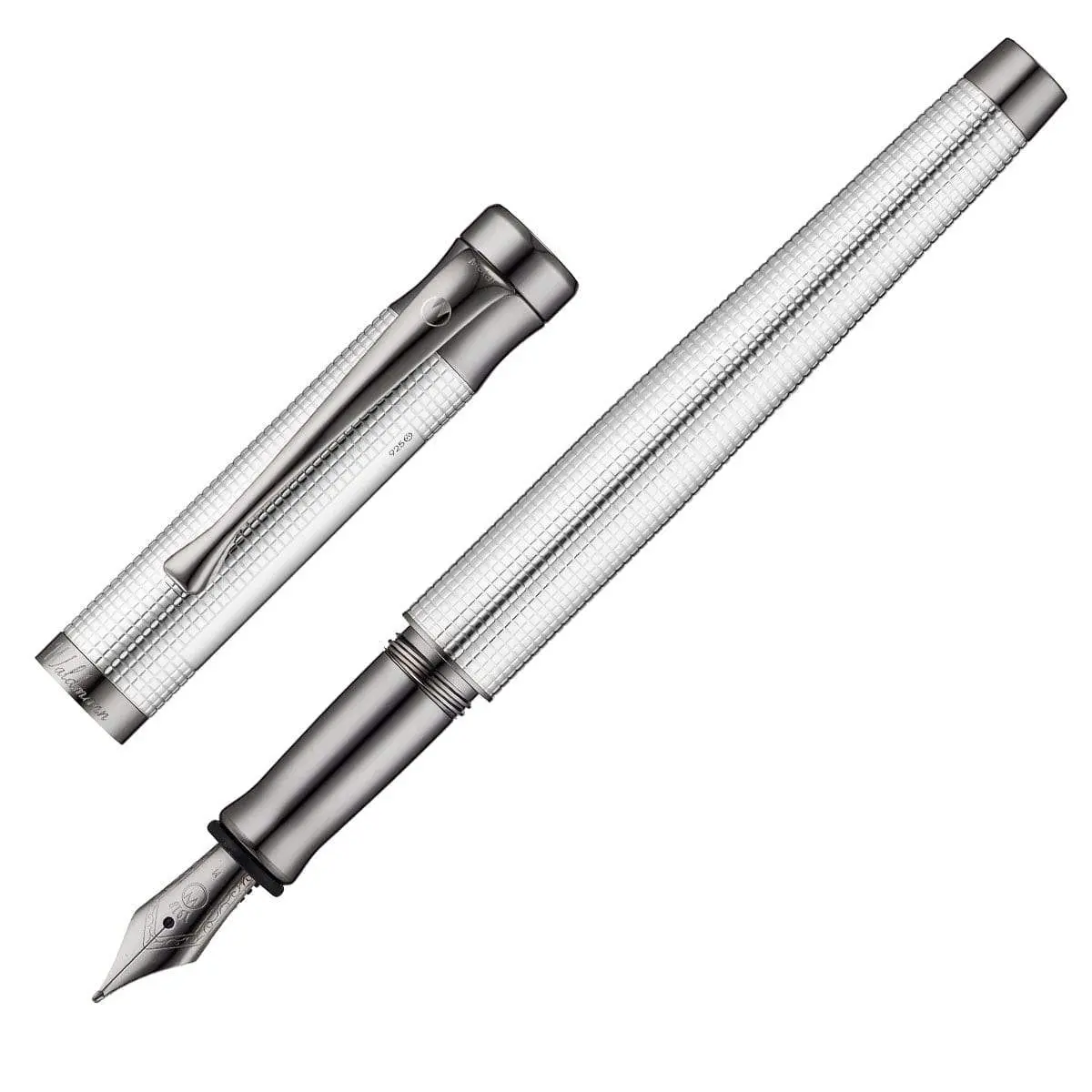 Waldmann, Füller Tango, Pyramid, Ruthenium-Plattiert, Silber 1