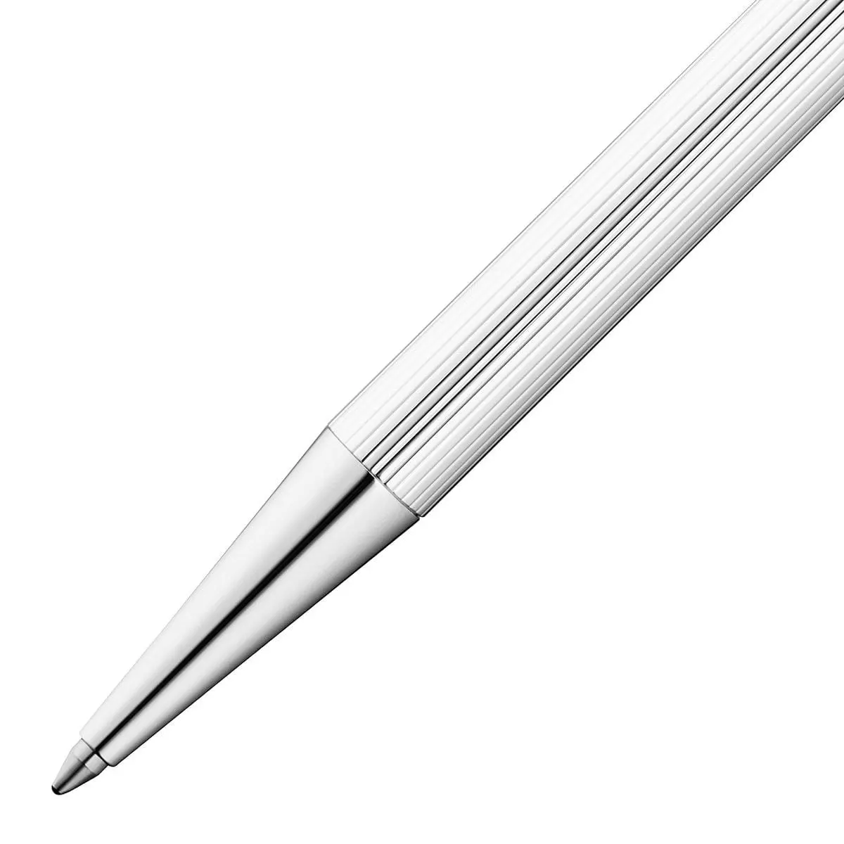 Waldmann, Eco Kugelschreiber, Linien, Silber 2