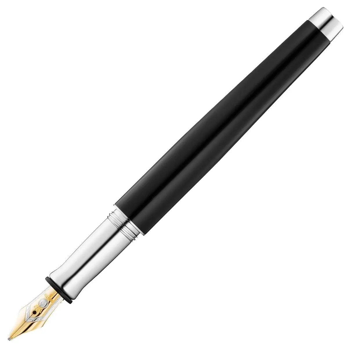 Waldmann, Füller Tango, Ring, Lackiert, 18K Feder, Schwarz 2