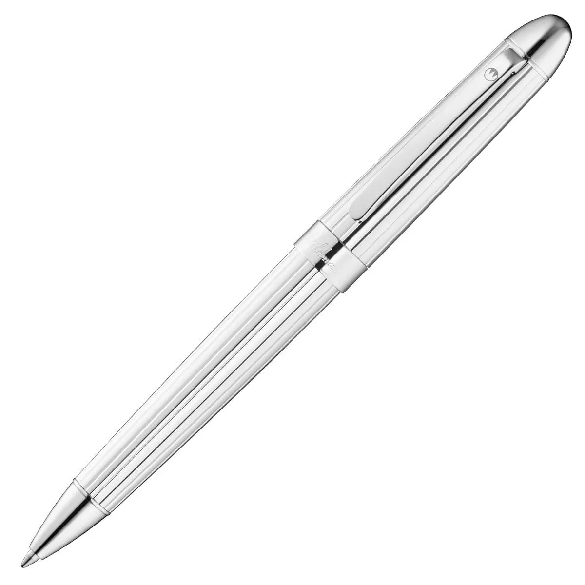 Waldmann, Kugelschreiber Précieux, Linien, Silber 1