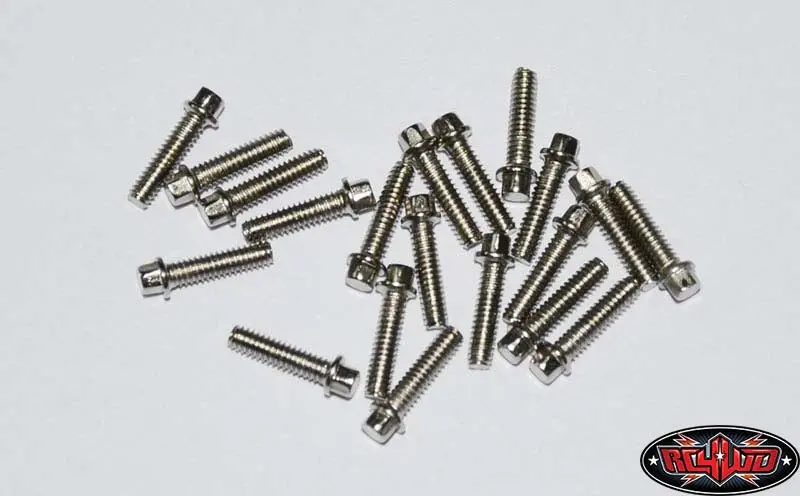 Rc4wd Miniature Scale Hex Bolts M2x8mm (Silver) 1