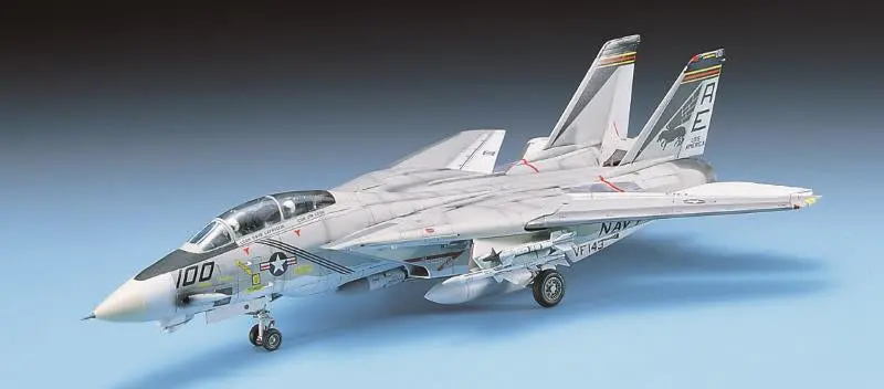 Academy Models 1/48 F-14A Fighter Jet 1