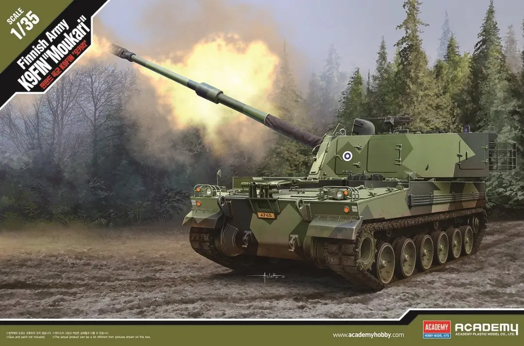 Academy 1/35 Finnish Army K9fin "Moukari" Model Kit 1