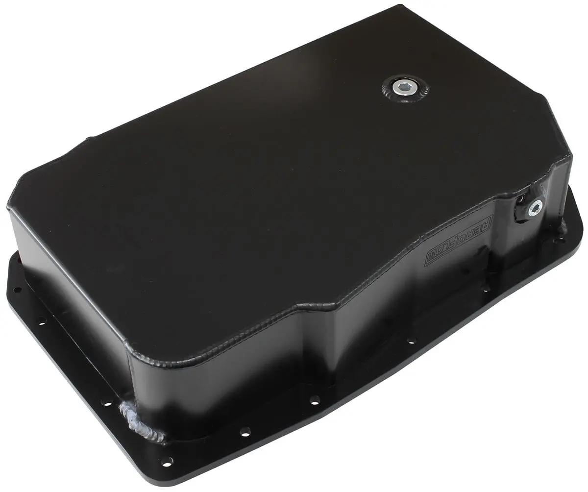 85Mm Deep Fabricated Transmission Pan For Gm 6L80E Automatics – Af72-3008Blk 1