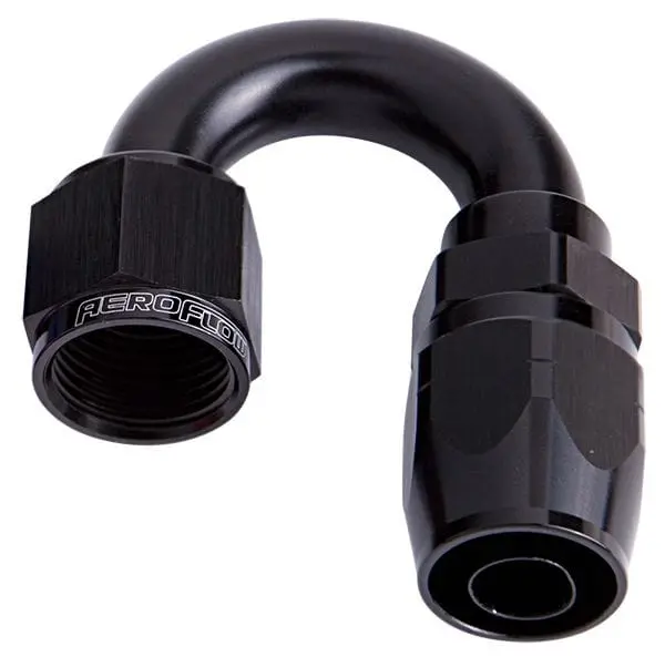 500 Series Af506-12Blk 180° Swivel Hose End – -12An Fitting 1