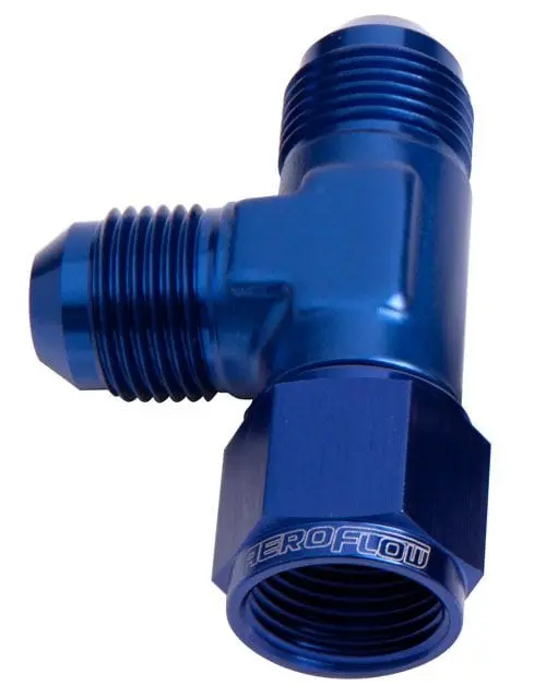 An Female Tee Fitting – Swivel-On-Run -12An For Flexible Fuel Or Brake Line Routing 1