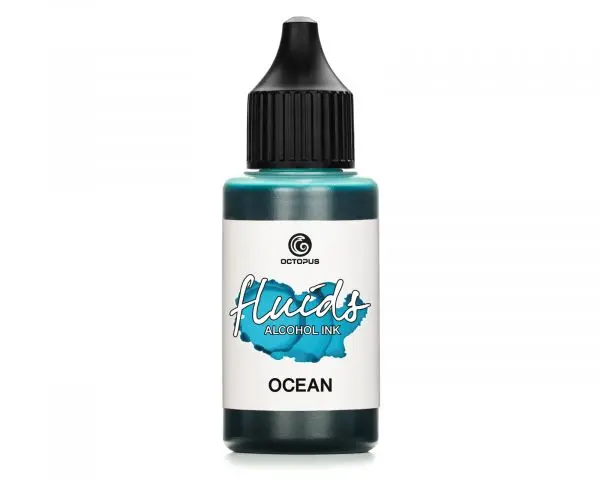 Octopus Fluids Alkoholtinte Blue Ocean 1
