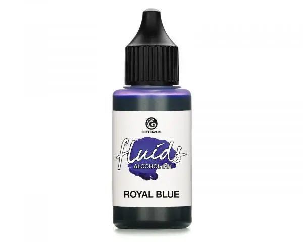 Octopus Fluids Alkoholtinte Alcohol Ink Royal Blue 1
