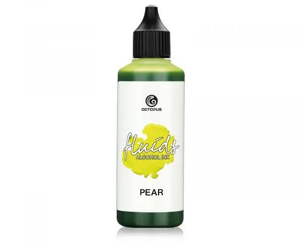 Octopus Fluids Alcohol Ink Basic Pear Grün 100 Ml 1
