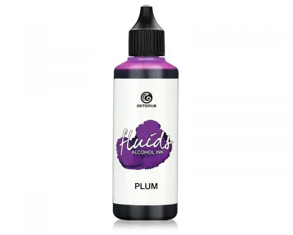 Octopus Fluids Alcohol Ink Plum 100 Ml Violett 1