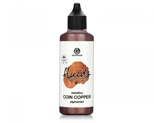 Octopus Fluids Alkoholtinte Metallic Coin Copper Kupfer 100 Ml 1