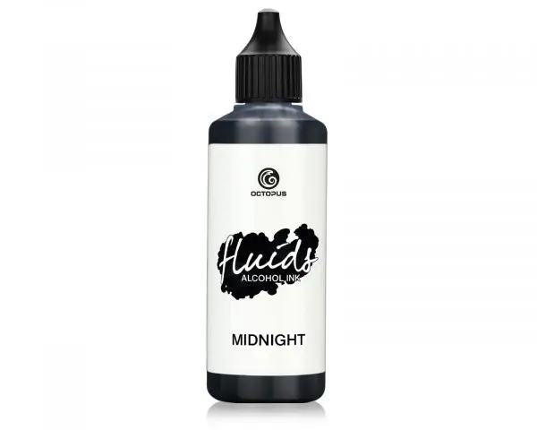 Octopus Fluids Alkoholtinte Basic Midnight Schwarz 100 Ml 1