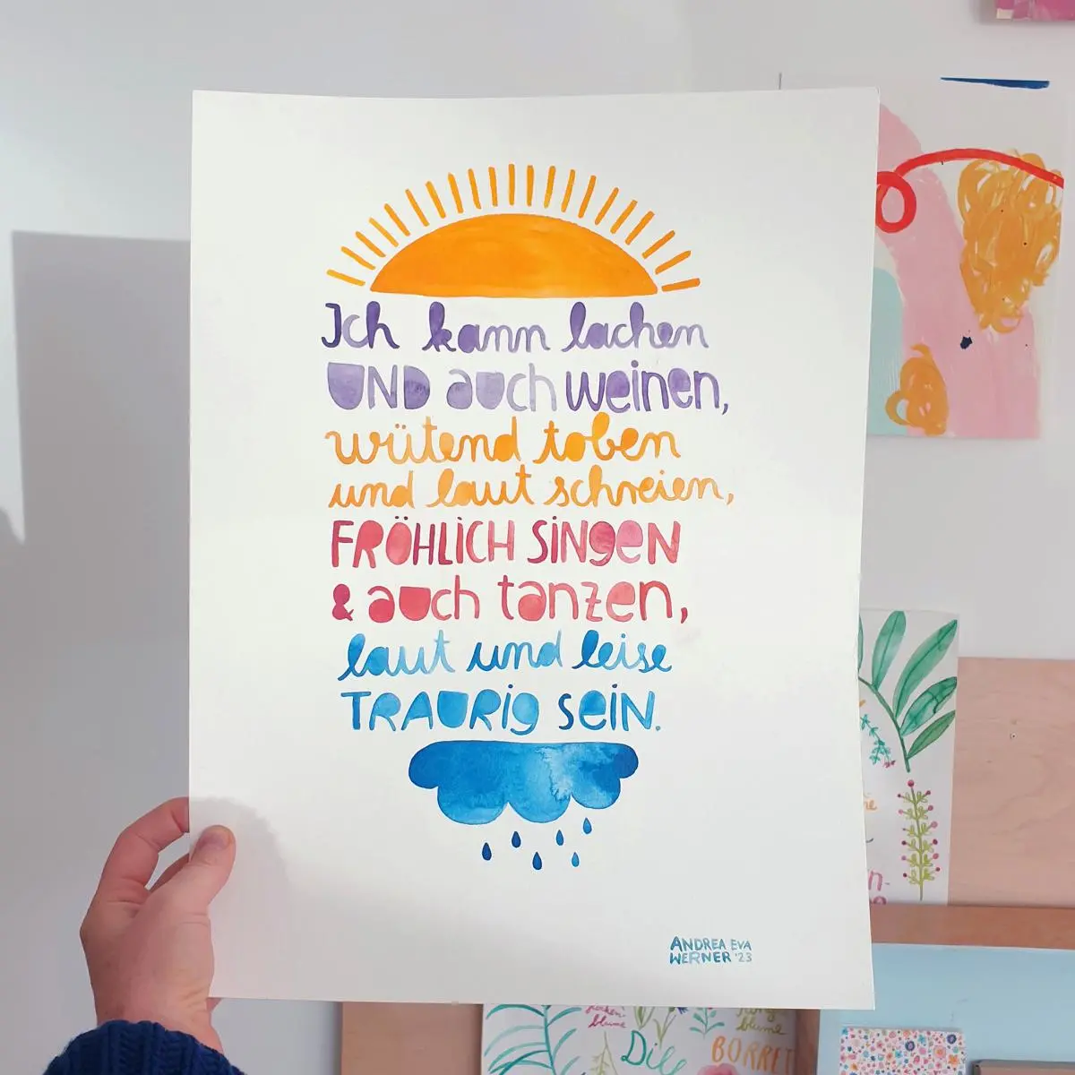 Originalbild *Alle Meine Gefühle* 1