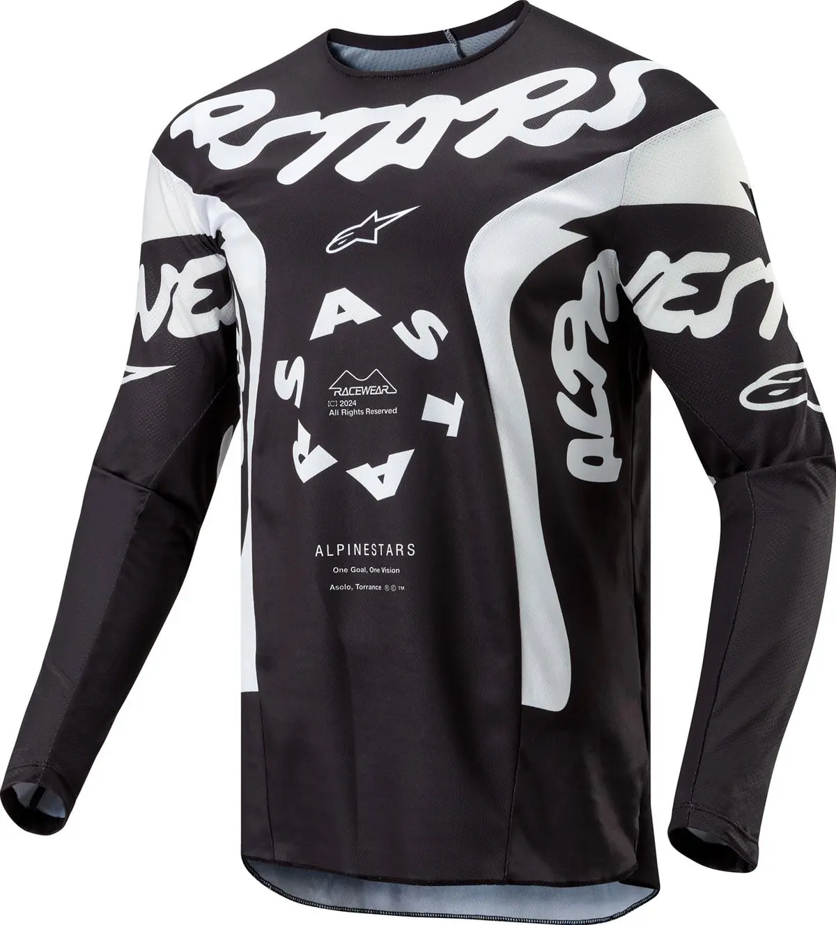 Alpinestars Mx Racer Hana Motocross Jersey – Lightweight Ventilated Design, Size S 1