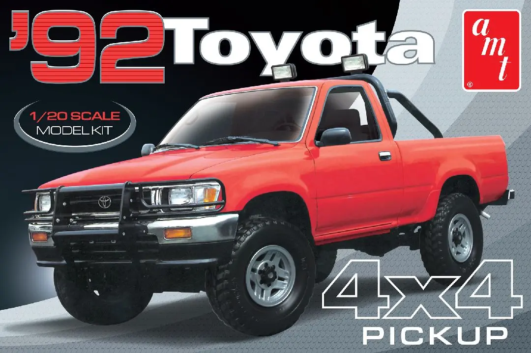 Amt 1/20 1992 Toyota 4X4 Pickup Model Kit 1