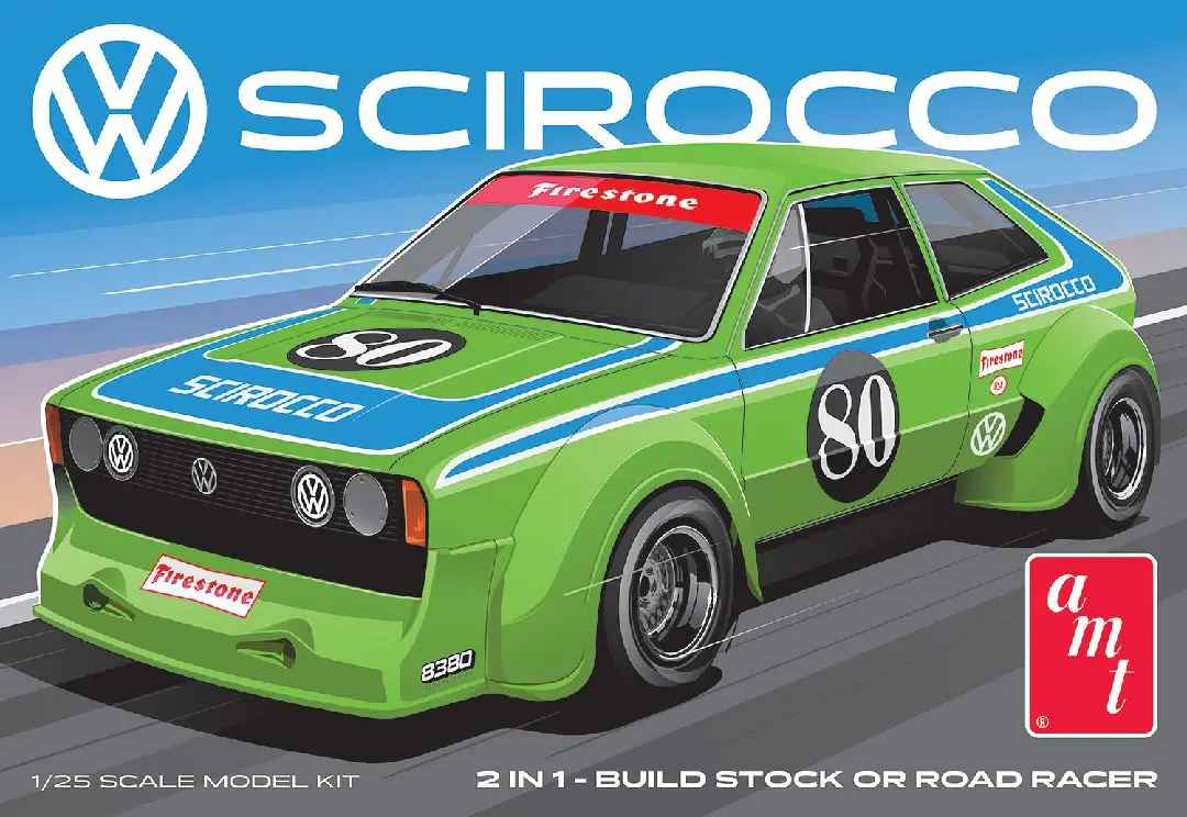 Amt 1/25 Volkswagen Scirocco "T/A Champ" Model Kit (Level 2) 1