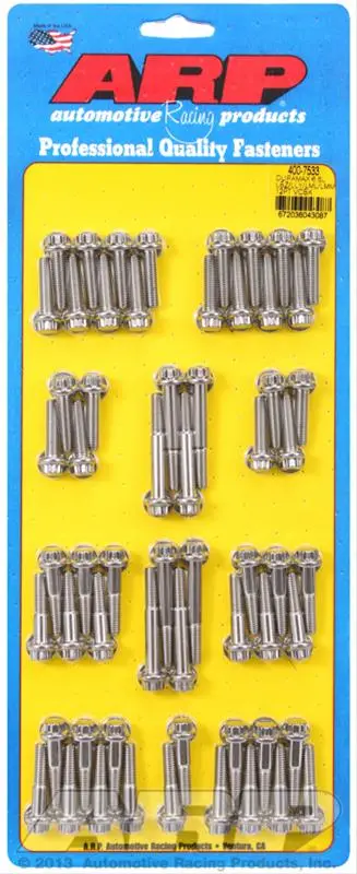 Arp Valve Cover Bolt Kit – Grade 8740 Chromoly Steel Fasteners (400-7533) 1