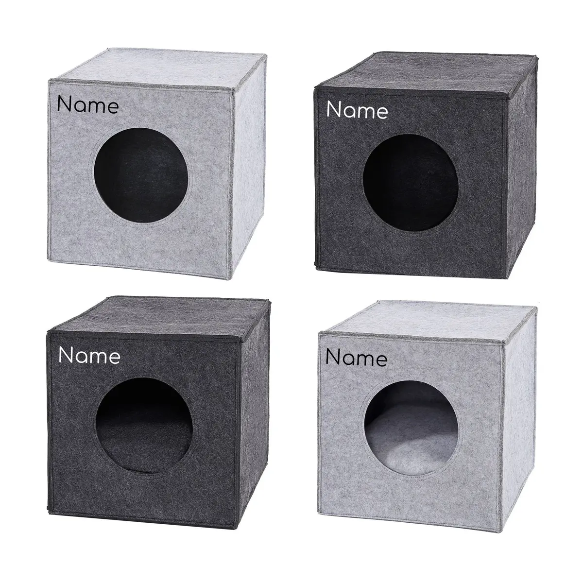 Filz-Katzenhöhle, Personalisiert 1