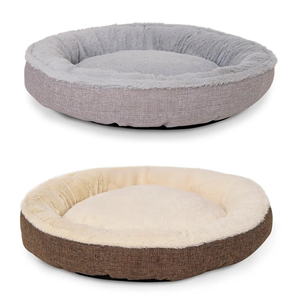 Katzenbett Mit Plüsch In Donutform 1