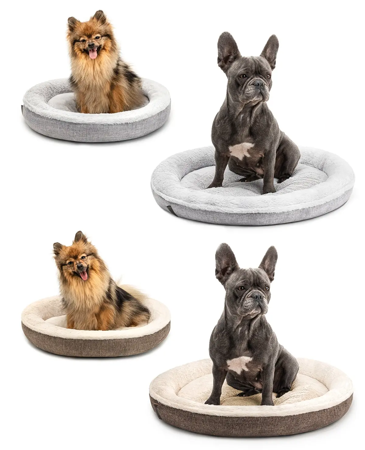 Rundes Hundebett In Donutform 1