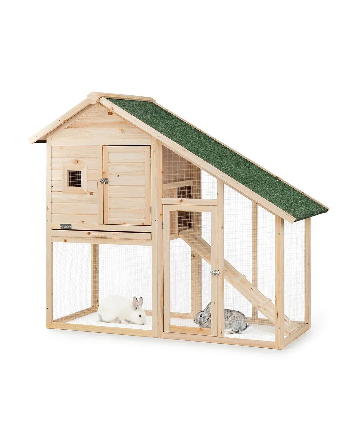 Kleintierstall Aus Holz 140X119 Cm 1