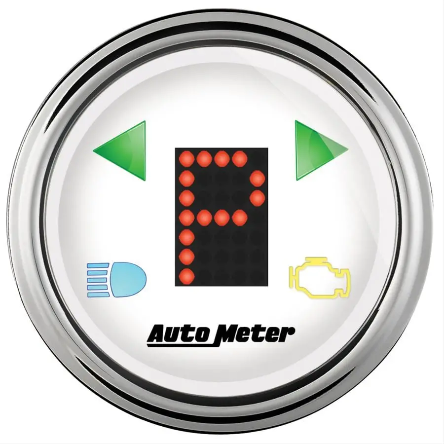 Autometer 1360 Shift Light Indicator With Tach Integration 1