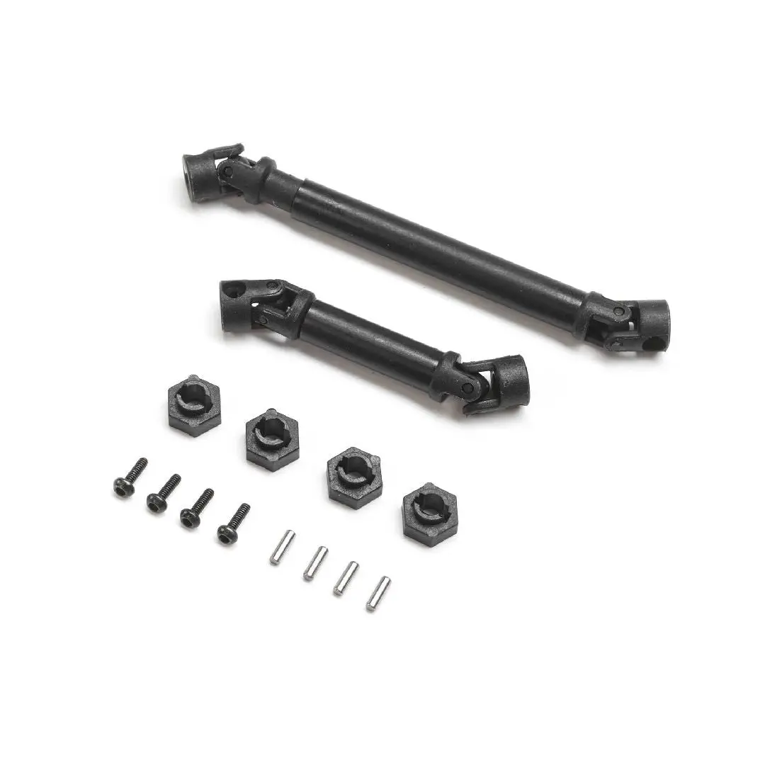 Axial Driveshaft Set: Short And X-Long: Scx24 1
