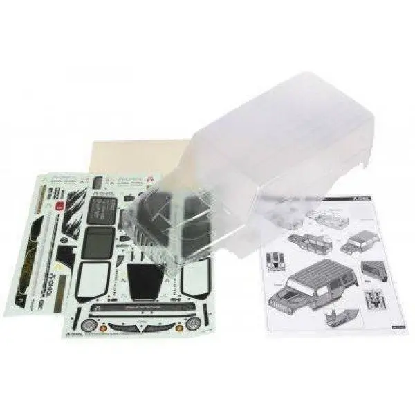 Axial 2017 Jeep Wrangler Unlimited Rubicon Body Clear 1