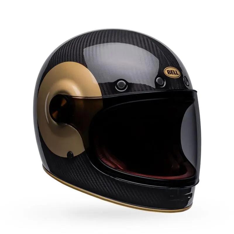 Bell Bullitt 7139092 Carbon Fiber Motorcycle Helmet – Dot Certified, Aggressive Styling 1