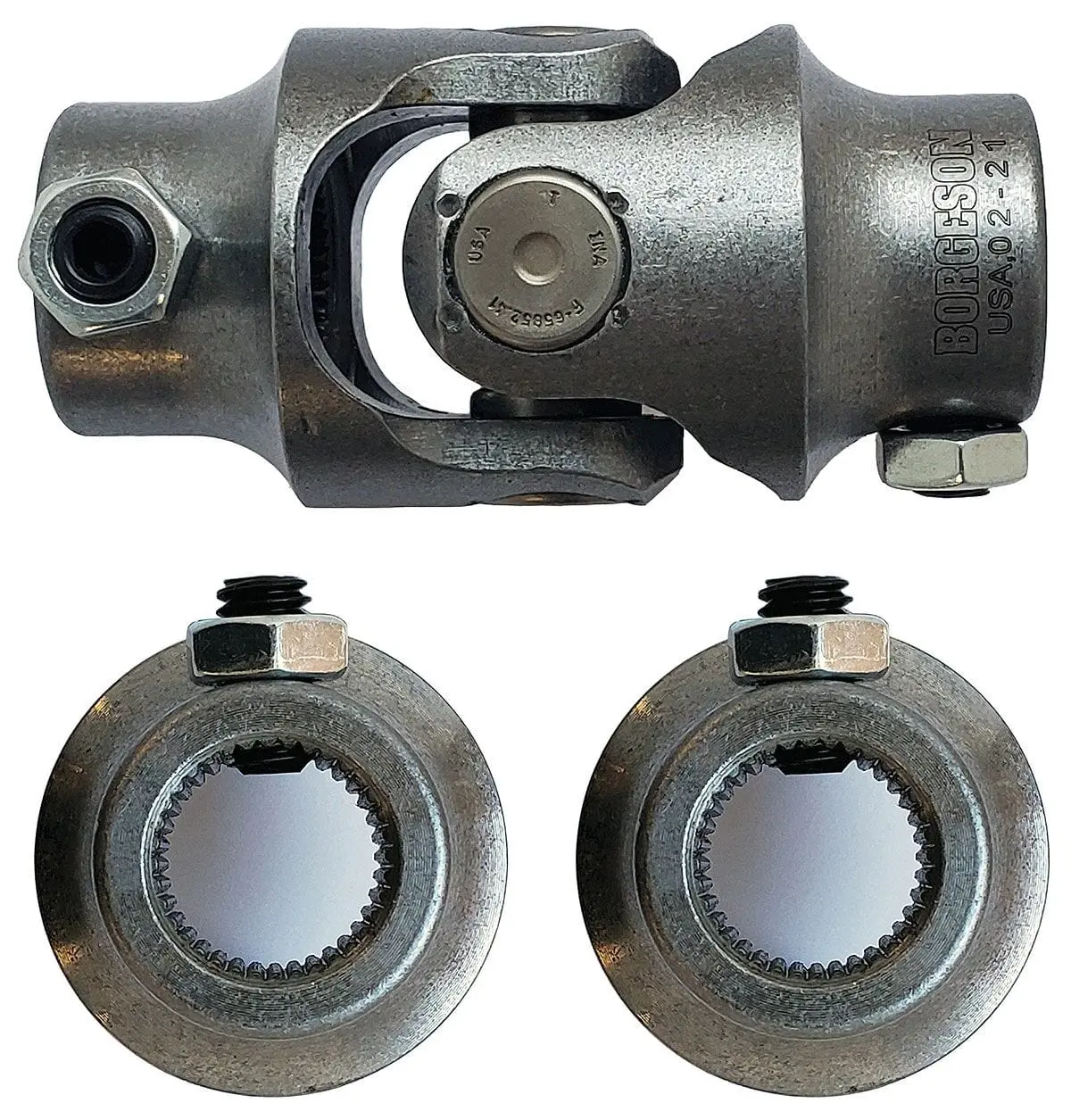 Borgeson Heavy-Duty Single-Needle Bearing U-Joint – Steel Construction Bor013434 1