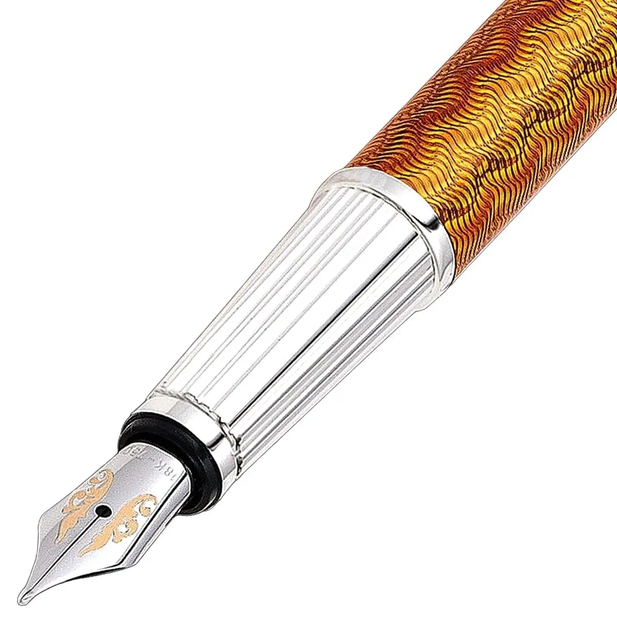 Bossert & Erhard Füller Feelings New Wave, 18Kt, Cognac 3