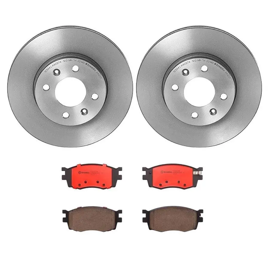 Brembo Kt00893 Brake Pad And Rotor Kit 1