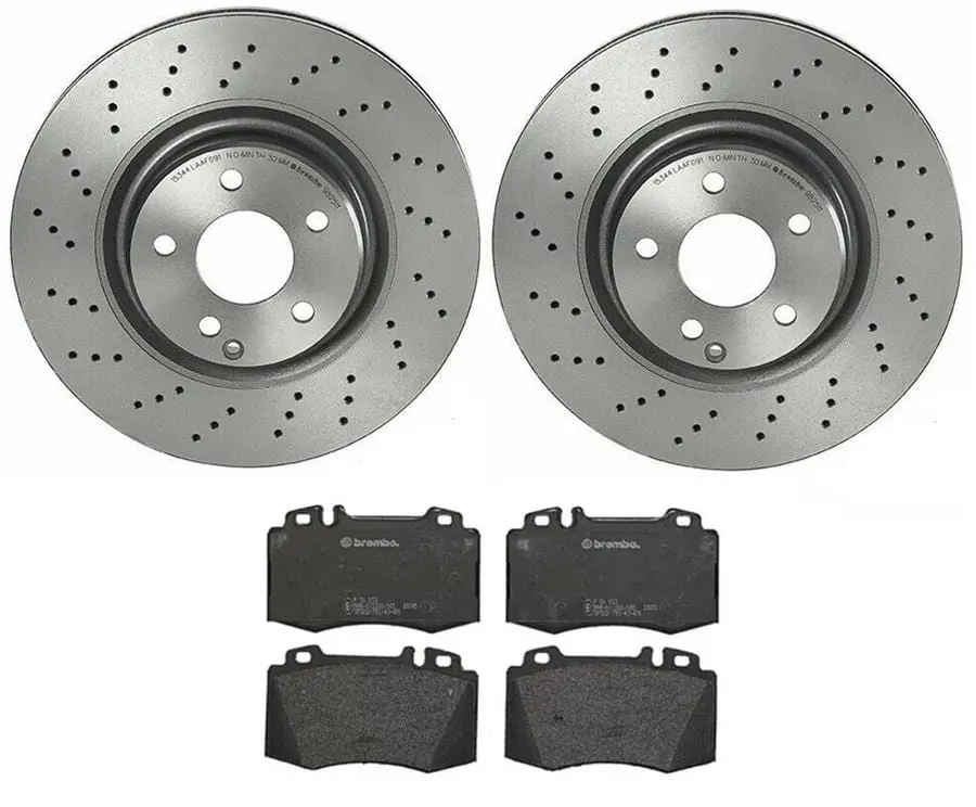 Brembo Brake Kit – Premium Disc Rotor And Pad Assembly For Track & Street Use (Kt04064) 1