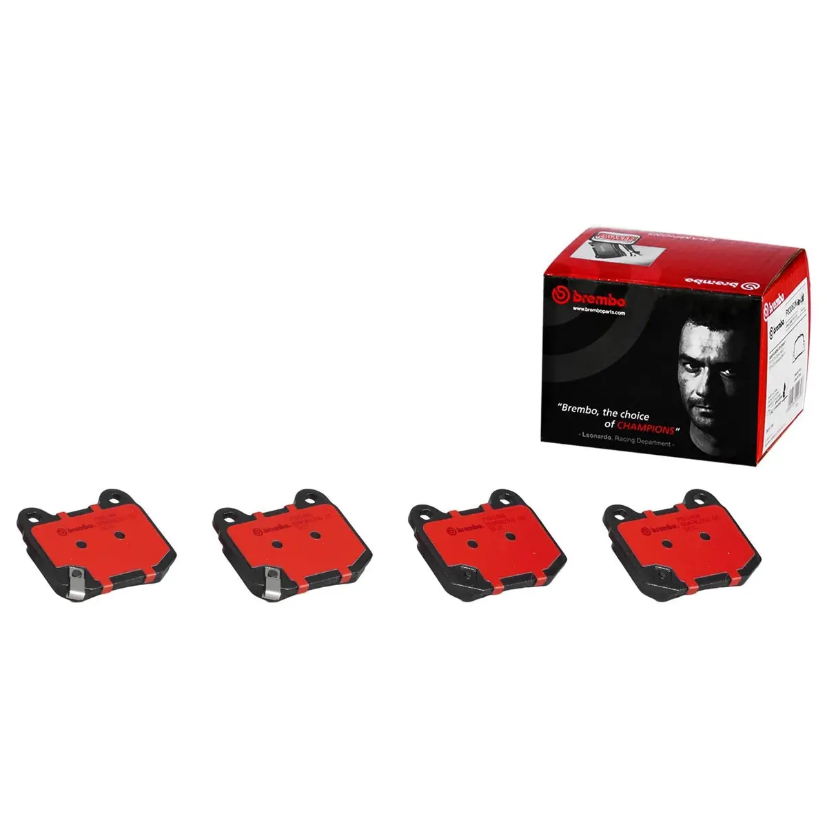 Brembo P56048N Nao Ceramic Brake Pads – Front Fitment, Quiet & Low-Dust 1