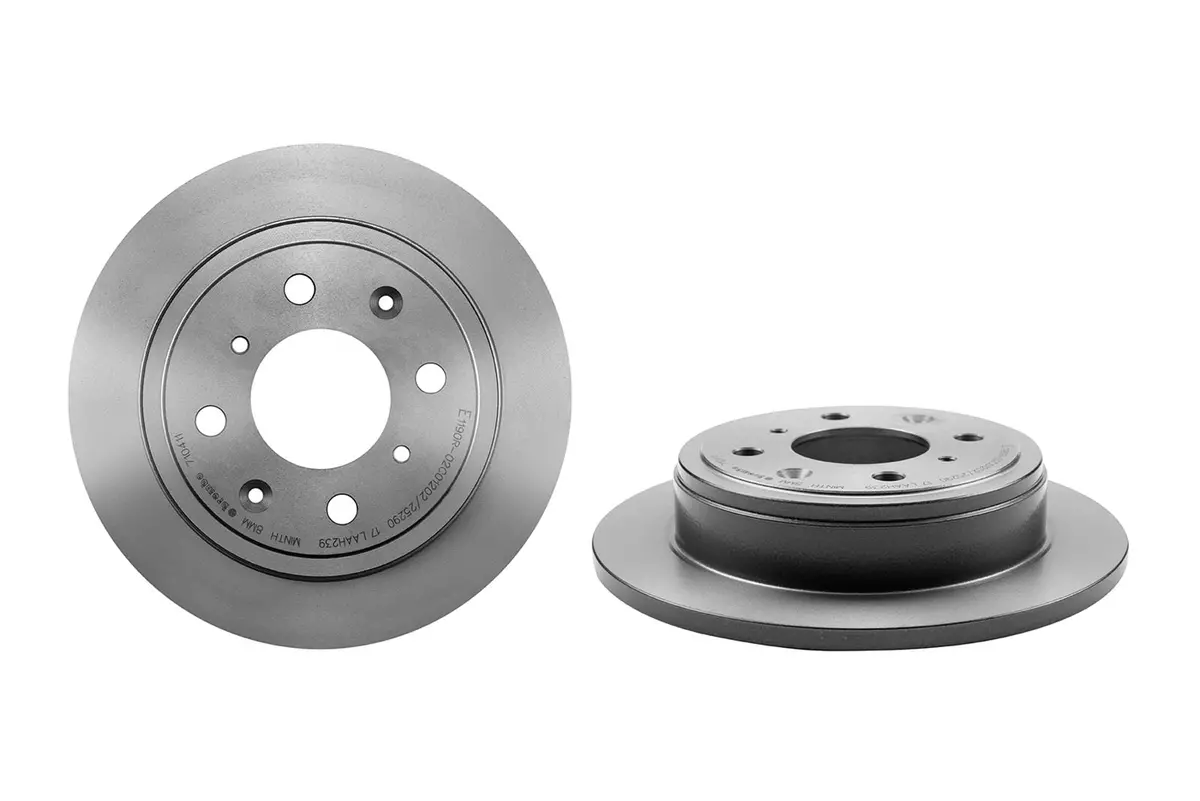 Brembo 08.7104.11 Uv-Protected High-Performance Brake Rotors 1