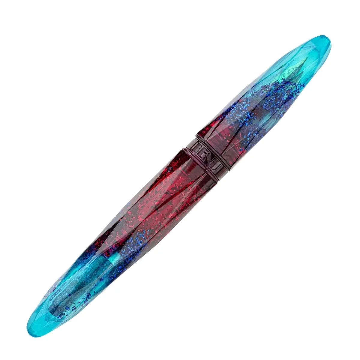 Benu Füller Briolette Gold, Fiery Azure 4