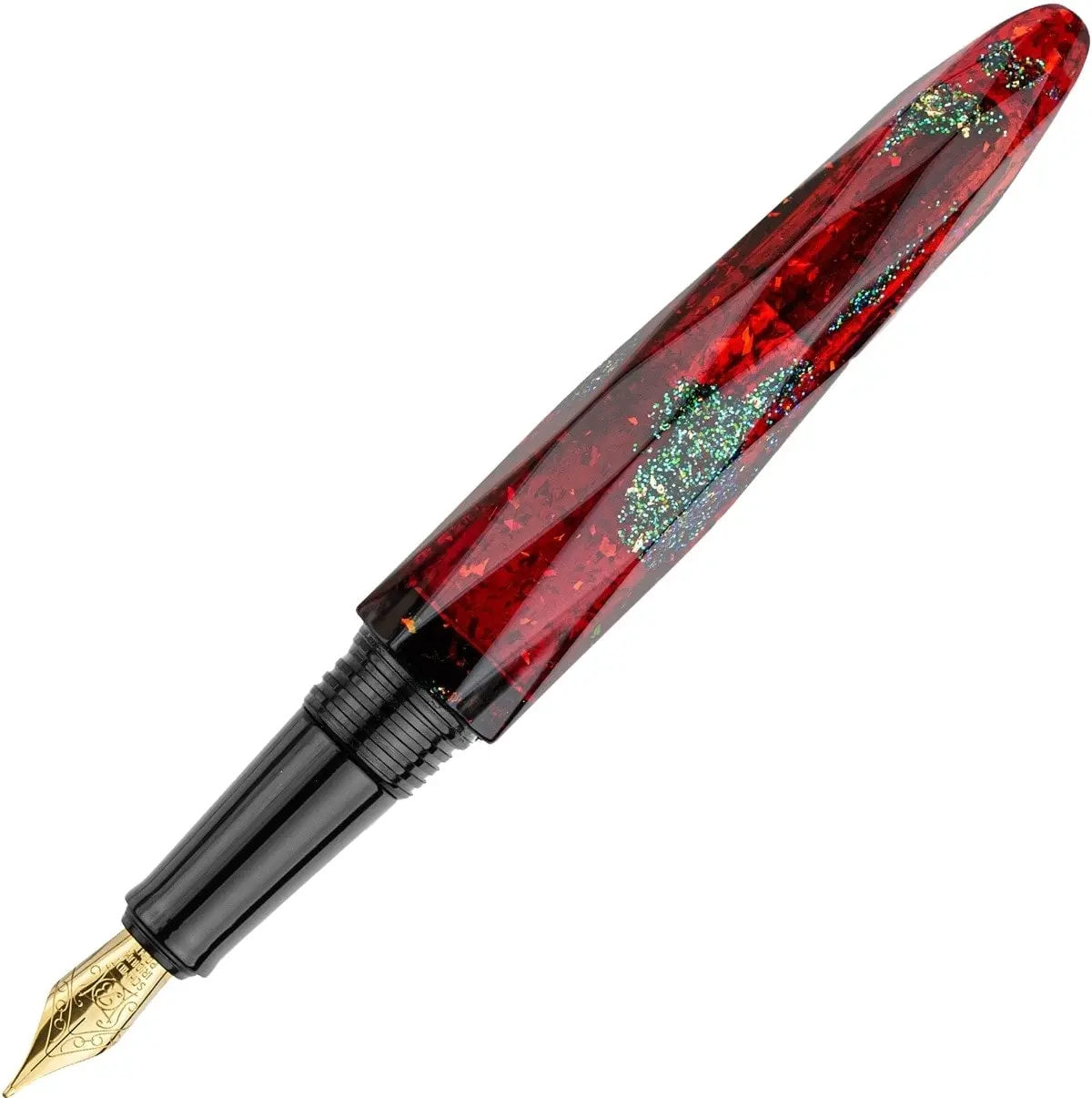 Benu Füller Briolette Gold, Ruby Forest 1
