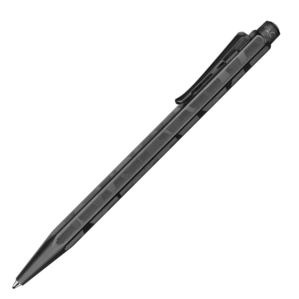 Caran D'ache Kugelschreiber Ecridor Black Edition, Black Lines, Schwarz 1
