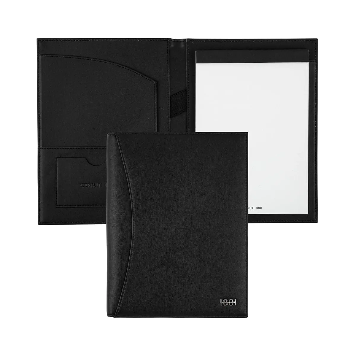 Cerruti 1881, Schreibmappe Irving, A5, Schwarz 1